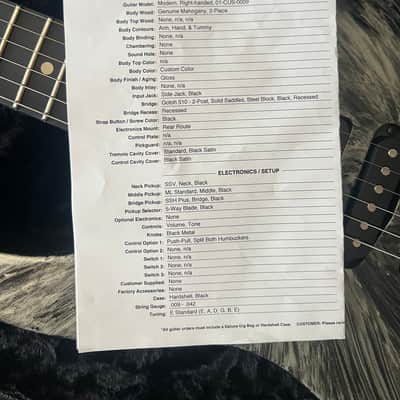 Suhr Modern Silver Nova/ Reverse Head Stock WOW! image 23