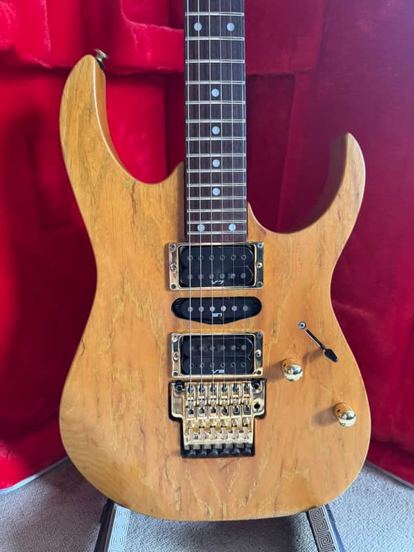 1994 Ibanez RG670 NTM Ash MIJ Fujigen + Hard Case image 1