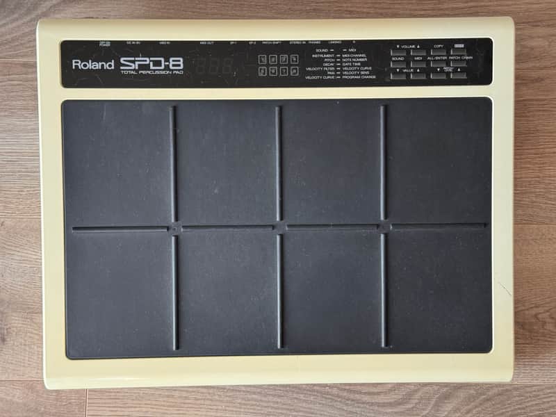 Roland SPD-8 Total Percussion Pad 1980s - White image 1