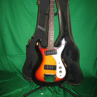 Univox Hi-Flyer Bass Sunburst 1975