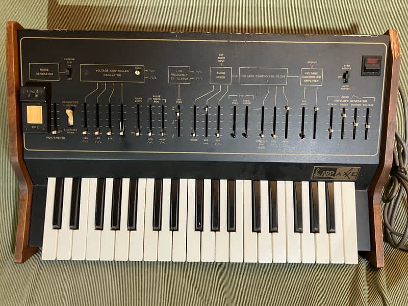 ARP Axxe MK1 Monophonic Analog Synthesizer 1975 - 1978 - Black / Gold image 1