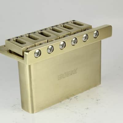 Stratocaster brass tremolo wide spacing image 4