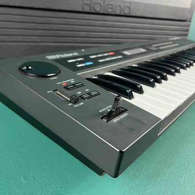 Roland Alpha Juno-1 49-Key Programmable Polyphonic Synthesizer 1985 - 1988 - Black image 8