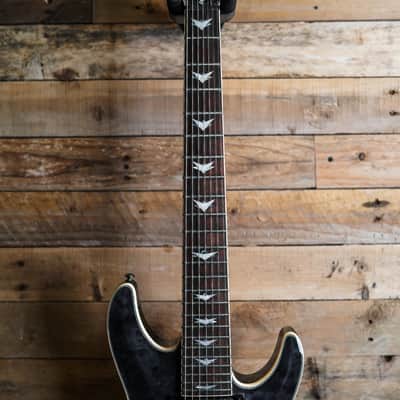 2024 Schecter Omen Extreme 7 in See-Thru Black image 3