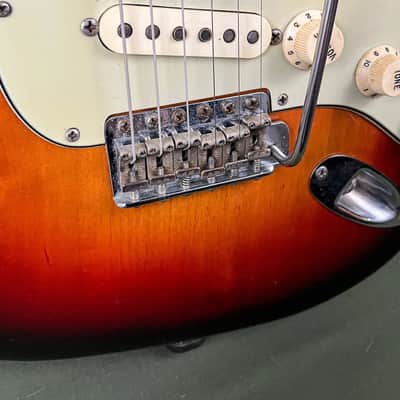 Fender Stratocaster Sunburst Refinnish 1963 image 9