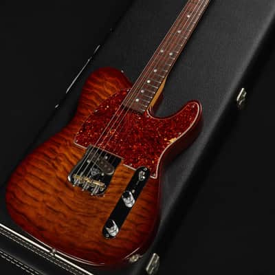 Fender Custom Shop Master Built Series Quilt Top Esquire NOS by Jason Smith, Tobacco Sunburst [CZ526154] (07/20) image 6