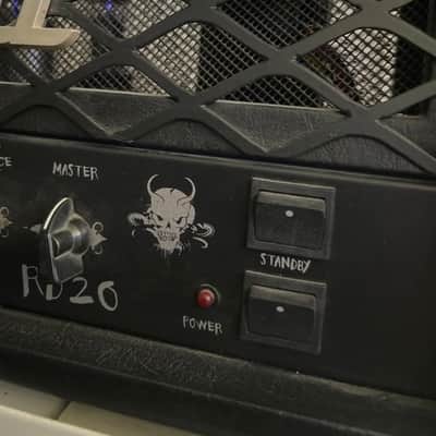 Randall RD20H Diavlo 2-Channel 20-Watt Tube Guitar Amp Head 2010s - Black image 2