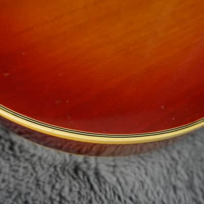 Aria Pro II Custom Single Cut Electric Guitar Cherry Sunburst MIJ image 17