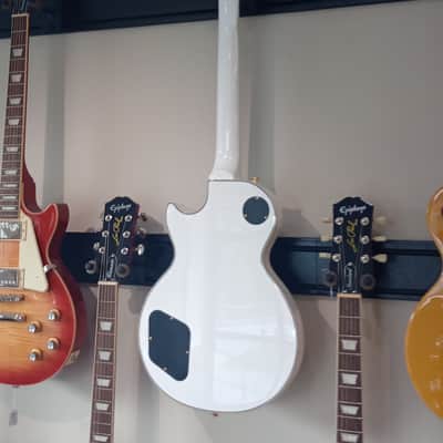 Epiphone Les Paul Custom Electric Guitar - Alpine White image 2