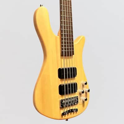 Warwick Rockbass Streamer Standard 5-String Electric Bass Guitar - Natural image 2