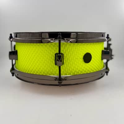 Montineri Custom Drums 12"x4" "Green Dot" Auxiliary Snare image 7
