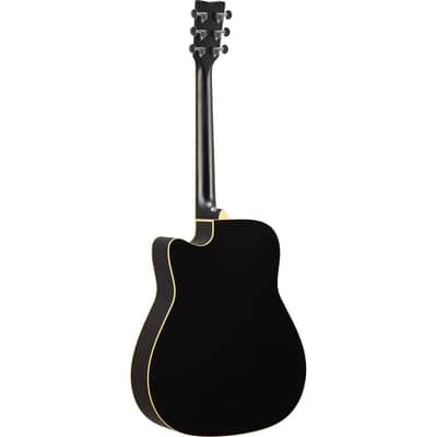 Yamaha FGC-TA TransAcoustic Cutaway - Black image 3