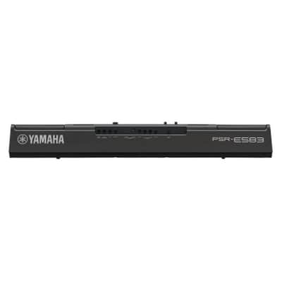 Yamaha PSRE583 61-Key Portable Keyboard 2026 - Present - Black image 4