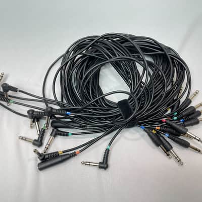 Roland MDS-12 Rack Cables 13x Stereo Cable Snake Patch Cord V-Drum MDS-12 Fits TD 20 30 10