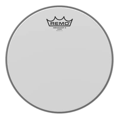 Remo - AX-0110-00- - Batter, Ambassador X, Coated, 10" Diameter image 1