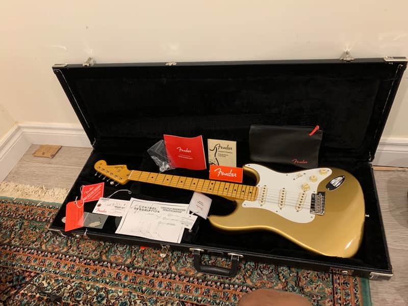 Fender Lincoln Brewster Stratocaster 2019 - Present - Aztec Gold