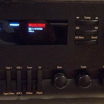 Harman Kardon Harman Kardon AVR20 Audio and Video Receiver 1997 - Black image 2