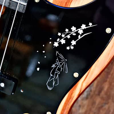 Momose MJ-Shidarezakura SP'23/E SKP Bass Guitar - 2023 image 9
