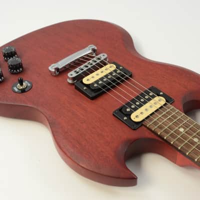 2014 Gibson SGJ Electric Guitar - Satin Cherry w/Gig Bag - 120th Ann. image 9