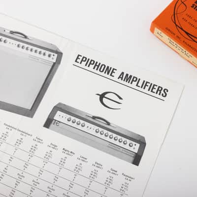 Epiphone Amplifiers Price List 1960s image 2