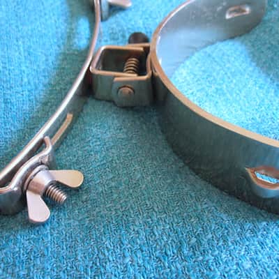 Marching Snare Drum Sling Harness Leg Rest Bracket - NOS image 2