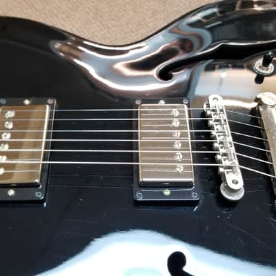 used 2014 Gibson Memphis ES-335 Studio in Ebony, Very Good Condition with OHSC & Paperwork image 16