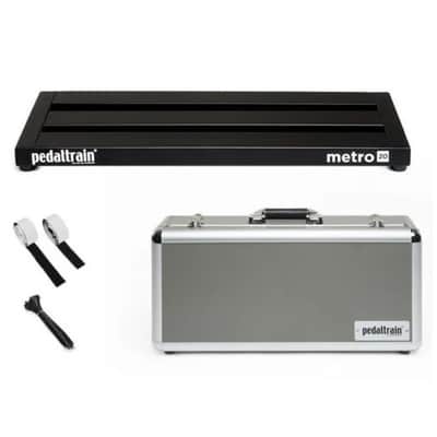New Pedaltrain Metro 20 Guitar Effects Pedal Board with Hard Case image 1