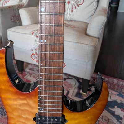 Ibanez USRG10-HS USA Custom RG 1994 - Honey Sunburst image 5