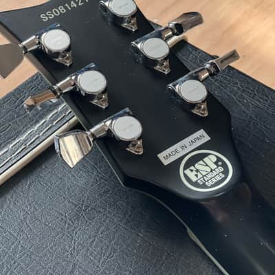 ESP Eclipse I CTM 2008 Black Satin (Pre-Law Suits / Rare 4-Knob) image 6