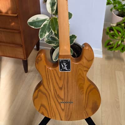 1983 Peavey T-60 Made in USA T60 Natural Ash with Original Hard Case! Coil Split Phase Switching Humbuckers - Epic American Vintage 80s 1980's electric guitar image 17