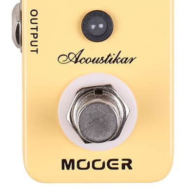 MOOER ACOUSTIKAR ACOUSTIC GUITAR SIMULATOR image 2