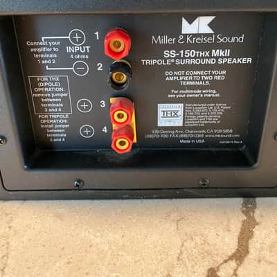 Miller & Kreisel S-150 Complete 5.1 THX Ultra certified - Pro Surround System - 2004 Black image 22