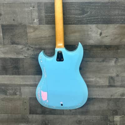 Hagstroom 11 Electric Guitar 1967 Light Blue image 16