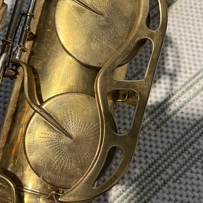 Late 1950's King Super 20 Tenor Saxophone Double Socket Sterling Silver Neck image 4