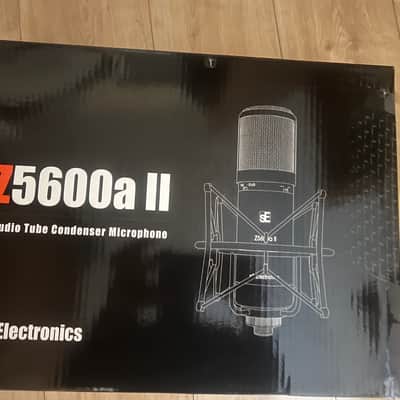 sE Electronics Z5600a II Tube Condenser Mic – Open Box / Mint – Complete Set w/ PSU & Case image 6