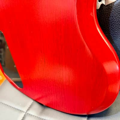 🍒2022🍒 Gibson SG Tribute~ Worn Satin Cherry USA + Deluxe Gig Bag~ Cherished! image 17