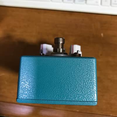 PedalPCB Pop Top Boost 2023 - Aqua Vein / White / Red image 5