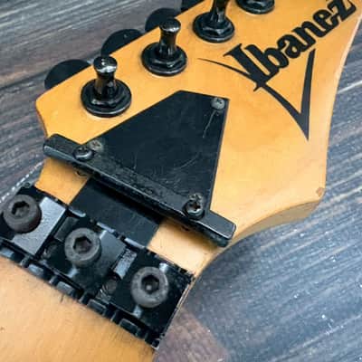 1987 Ibanez Pro Line series PL7520 Neck Natural Head Maple 1-Piece Made in Japan image 8