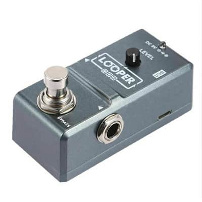 Rowin LN-332 Looper NANO Series Guitar Effect Micro Pedal with USB +WAV True Bypass image 2