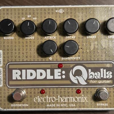 Electro-Harmonix Riddle: QBalls Envelope Filter For Guitar 2009 - 2021 - Tan image 11