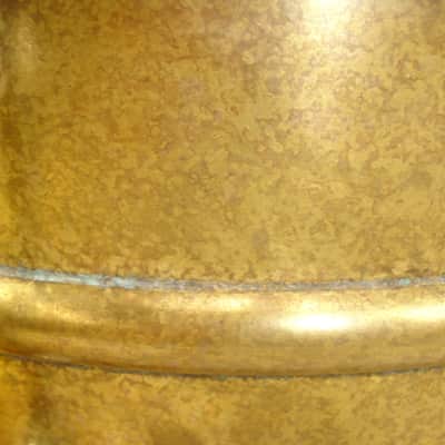 Dunnett Classic Model 2N 14"x6.5" Antique Brass Snare Drum image 8