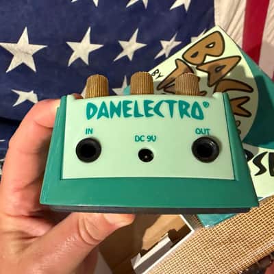 ~1995 Danelectro Back Talk Reverse Delay Green image 4