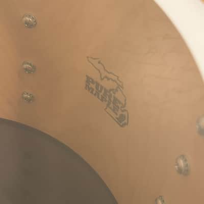 DW Collector's Series 333 Pure Maple 8x12 Rack Tom in Ebony Stain Gloss Lacquer with Chrome Hardware (Rm4) image 8