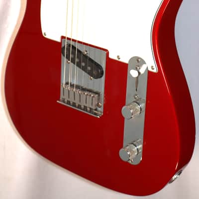 Fender American Standard Telecaster Red Finish Maple Fingerboard electric guitar used 1992 image 2