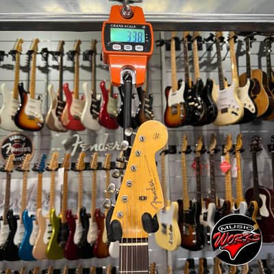 Fender Custom Shop Ltd Limited 63 Stratocaster Heavy Relic Fiesta Red image 3