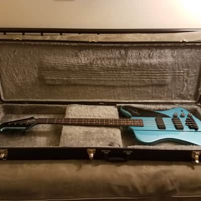 2007 Epiphone Limited Edition Custom Shop Thunderbird Pelham Blue image 1