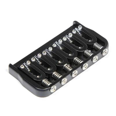 Hipshot Fixed Bridge 6 String Black 41065B .175 floor image 2