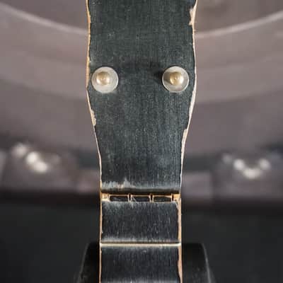 Vintage Banjolele w/ Metal Back & F-Holes image 3