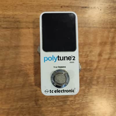 TC Electronic PolyTune 2 Mini Tuning Pedal 2010s - White image 1