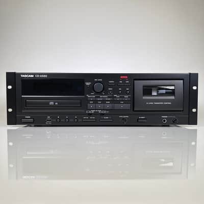 TASCAM CD-A580 Professional Cassette Recorder CD & Tape Player image 2